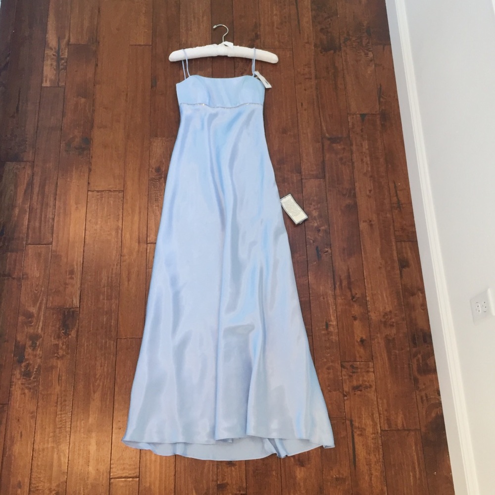 Juniors Ice Blue Gown size 3/4